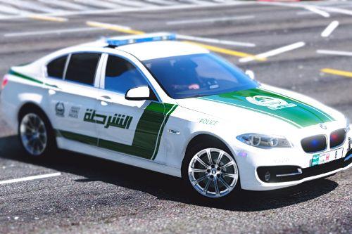 Dubai Police BMW 530 Paintjob